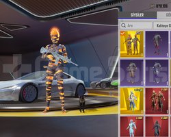 DOLU DOLU SATILIK PUBG MOBILE HESABI
