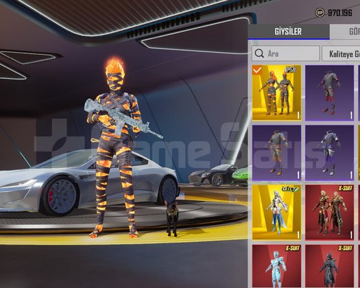 DOLU DOLU SATILIK PUBG MOBILE HESABI