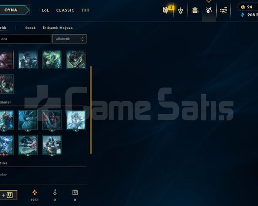 TR 500+SKİN UNRANKED