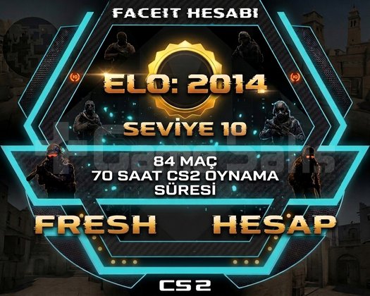 Faceit 2014 ELO Verified | İlk Mail