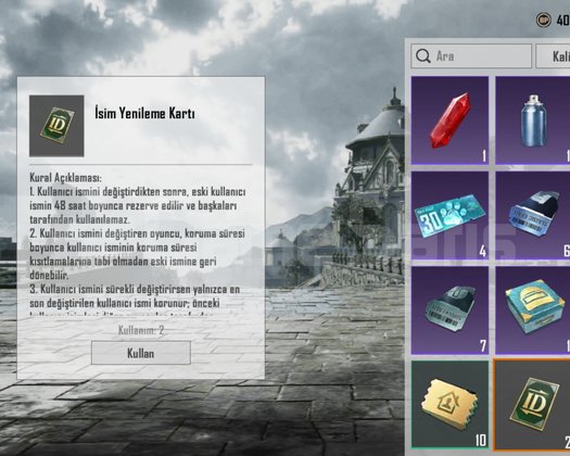 !! TEK BAĞ ALTIN V !! ++ ID KARTI ++