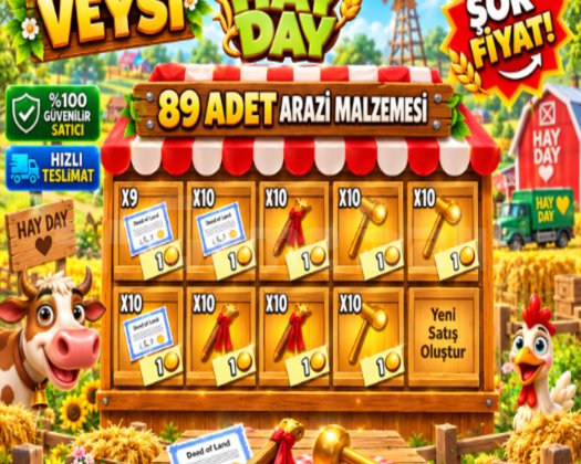 JET TESLİM 89 arazi malzemesi