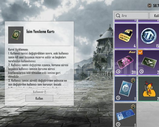!! TEK BAĞ ALTIN V !! ++ ID KARTI ++