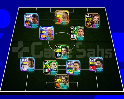 Çok güzel hesap bombacı 108 messi