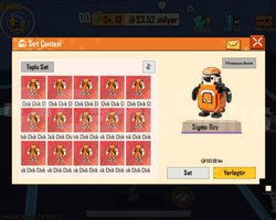 Silahlı brainrot tavuk 13 adet