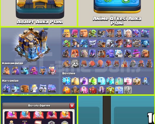2 ARKAPLAN!! 664 MADALYA!! TH18 HESAP!!