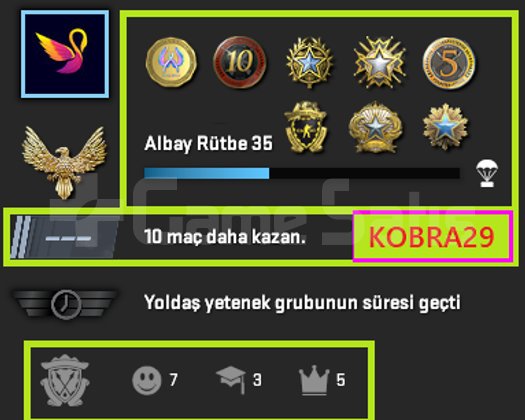 FACEİT+ 9 MADALYA 829 WİN 1690 SAAT