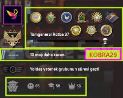 FACEİT+70K OYUN+11 MADALYA 470 WİN 1816