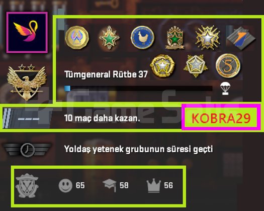 FACEİT+70K OYUN+11 MADALYA 470 WİN 1816