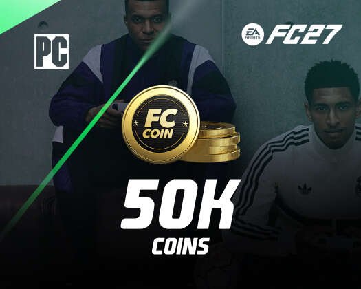 FC 27 PC 50K Coins