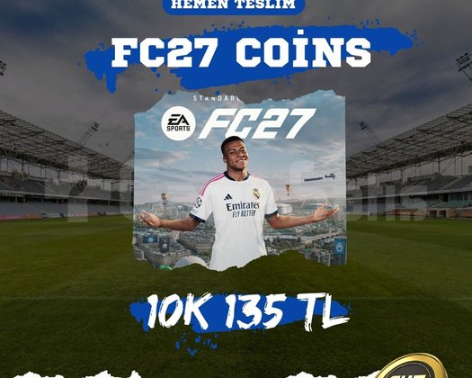 FC27 10K FUT COİN 135TL - EN UYGUN FİYAT