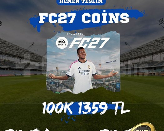FC27 100K COİN 1359TL - EN UYGUN FİYAT