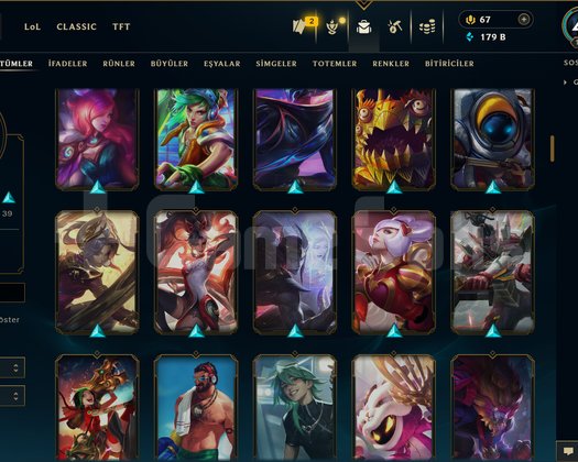 194 LEVEL / 150 SKİN / FUL HERO