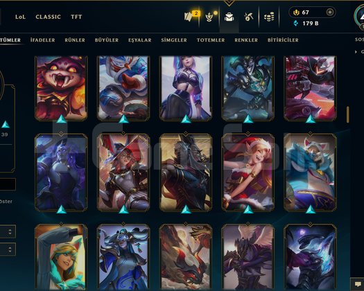 194 LEVEL / 150 SKİN / FUL HERO
