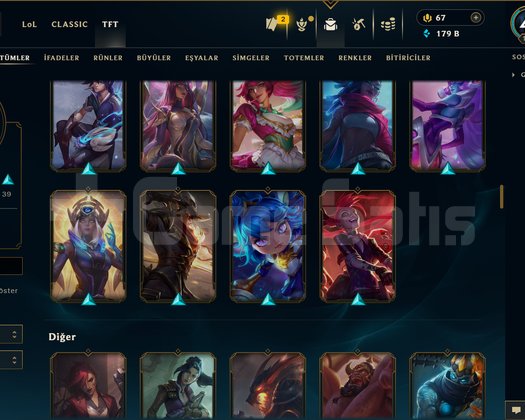 194 LEVEL / 150 SKİN / FUL HERO