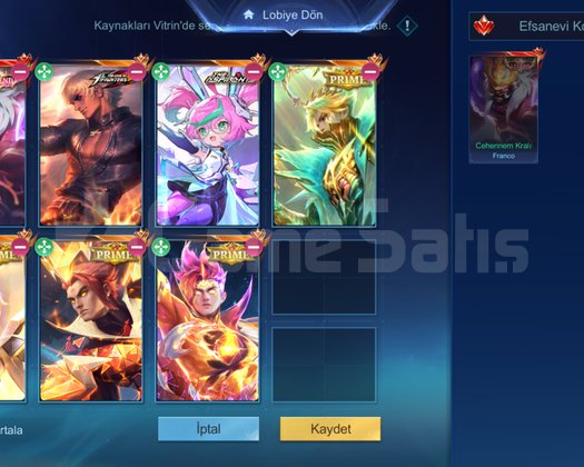 GUS KOF SAYGIN KOLEKSİYONER 1 HESAP