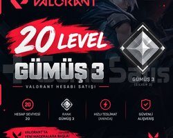 Valorant Gümüş3 Fresh Hesap