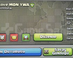 27 level 28 e az kalmış satılık klan