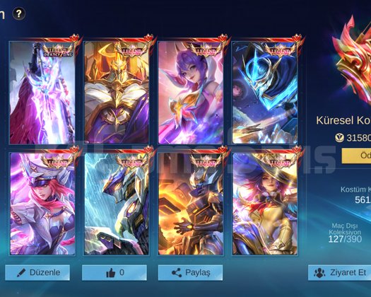9 Legend Küresel Koleksiyoner IV