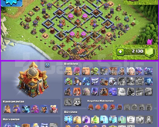 İSİM DEĞİŞME!! 12 KOSTÜM!! TH16 HESAP