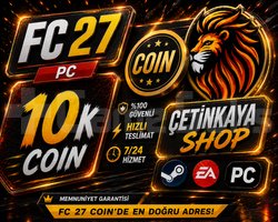 FC 27 10 K COİNS PC