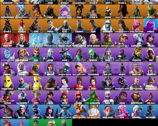 +100 Skin Og Stw Sezon 4