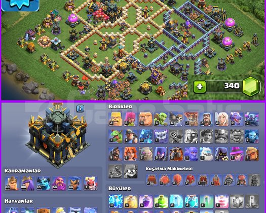 ÜCRETSİZ İSİM!! 14 KOSTÜM!! TH17 MAX!!