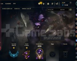 LOL SATILIK PLAT 4 HESAP