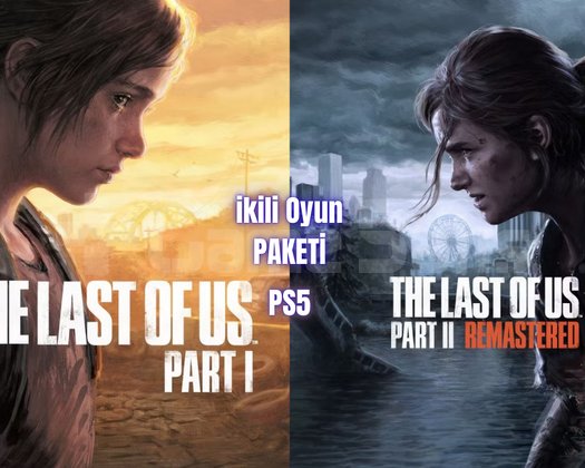 LAST OF US SERİSİ 1/2 PS5/PRO + BONUS