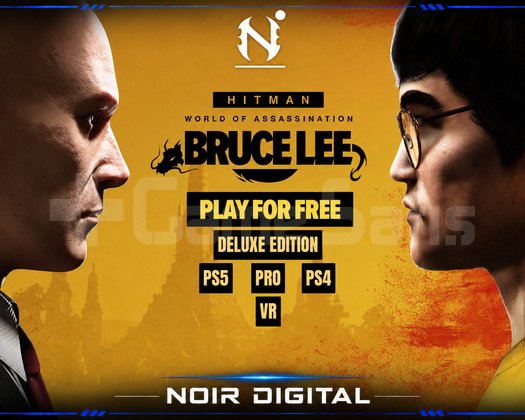 Hitman Assassination+Bruce Lee PS4/PS5