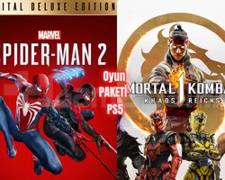 Spider-Man 2 Deluxe + Mortal kombat PS5