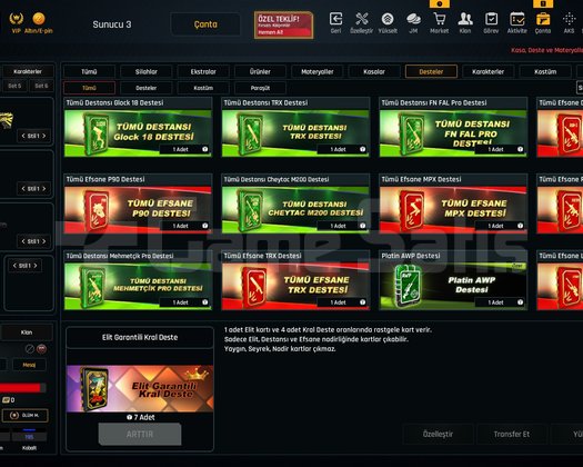 VIP 30K Materyalli 61 Seviye Zula Hesabı