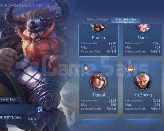 Franco main hesap