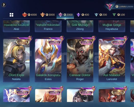 Franco main hesap