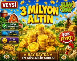 KAMPANYA 3 milyon altın
