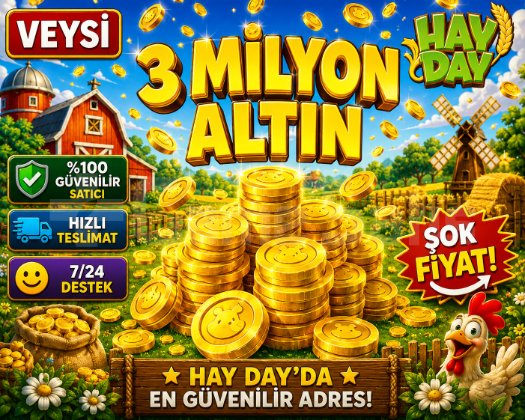 KAMPANYA 3 milyon altın