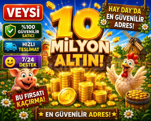 KAMPANYA 10 milyon altın