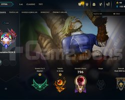 Full hesap 538 lvl