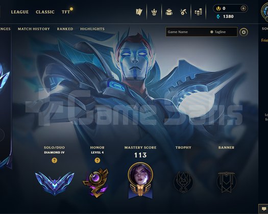 EUW D4 FRESH ACC