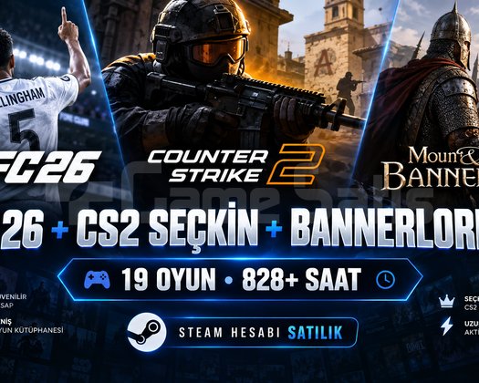 FC 26 + CS 2 SEÇKİN + BANNERLORD 2