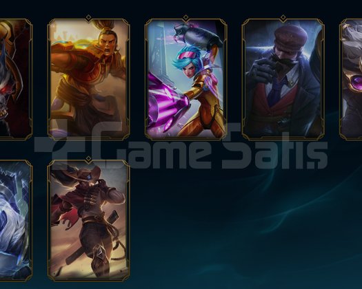 LOL TR OTP KOSTÜMLÜ PLAT 4 HESAP