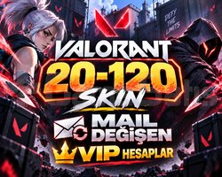 VİP /20-120 SKİN MAİL DEĞİŞEN DOLU HESAP