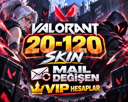 VİP /20-120 SKİN MAİL DEĞİŞEN DOLU HESAP