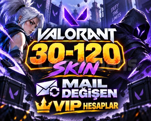 VİP /30-120 SKİN MAİL DEĞİŞEN DOLU HESAP