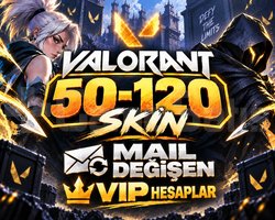 VİP /50-120 SKİN MAİL DEĞİŞEN DOLU HESAP