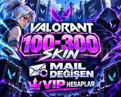 VİP /100-300 SKİN MAİL DEĞİŞEN DOLUHESAP