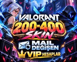 VİP /200-400 SKİN MAİL DEĞİŞEN DOLUHESAP