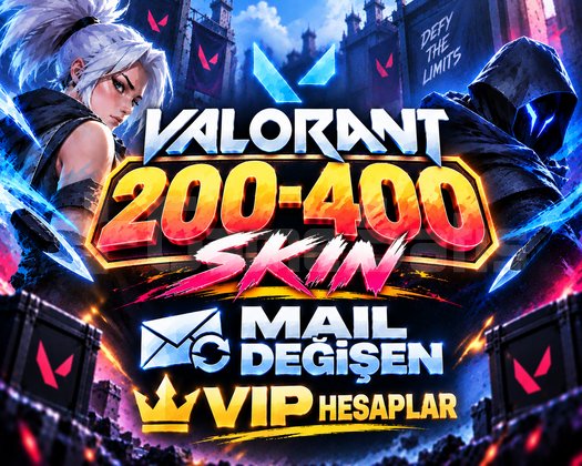 VİP /200-400 SKİN MAİL DEĞİŞEN DOLUHESAP