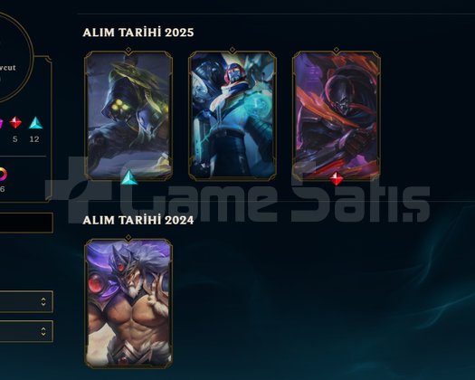 132 LEVEL UNRANKED 2017DEN KALMA HESAP