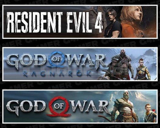Resident Evil 4 +Ragnarök +God Of War